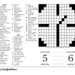 La Times Printable Crossword Puzzles 2018 Printable
