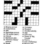 Large Print Crosswords Special Puzzle Book Volume 38