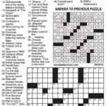 Los Angeles Times Sunday Crossword Printable In 2020