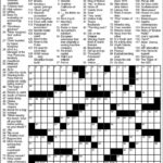 Los Angeles Times Sunday Crossword Puzzle Printable