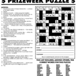 Matchtisebakh Prizeweek Puzzle Answers