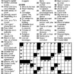 Newsday Crossword Puzzle For Sep 23 2020 By Stanley