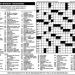 Newsday Crossword Sunday For Jul 19 2020 By Stanley