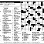 Newsday Crossword Sunday For Jul 26 2020 By Stanley