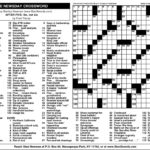 Newsday Crossword Sunday For Jun 25 2017 By Stanley Prnt