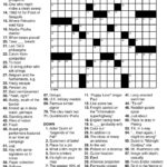 Pin On Free Printable Crossword Puzzles