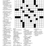 Printable Chicago Tribune Sunday Crossword Puzzle