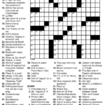 Printable Crossword Puzzles About Cars Printable