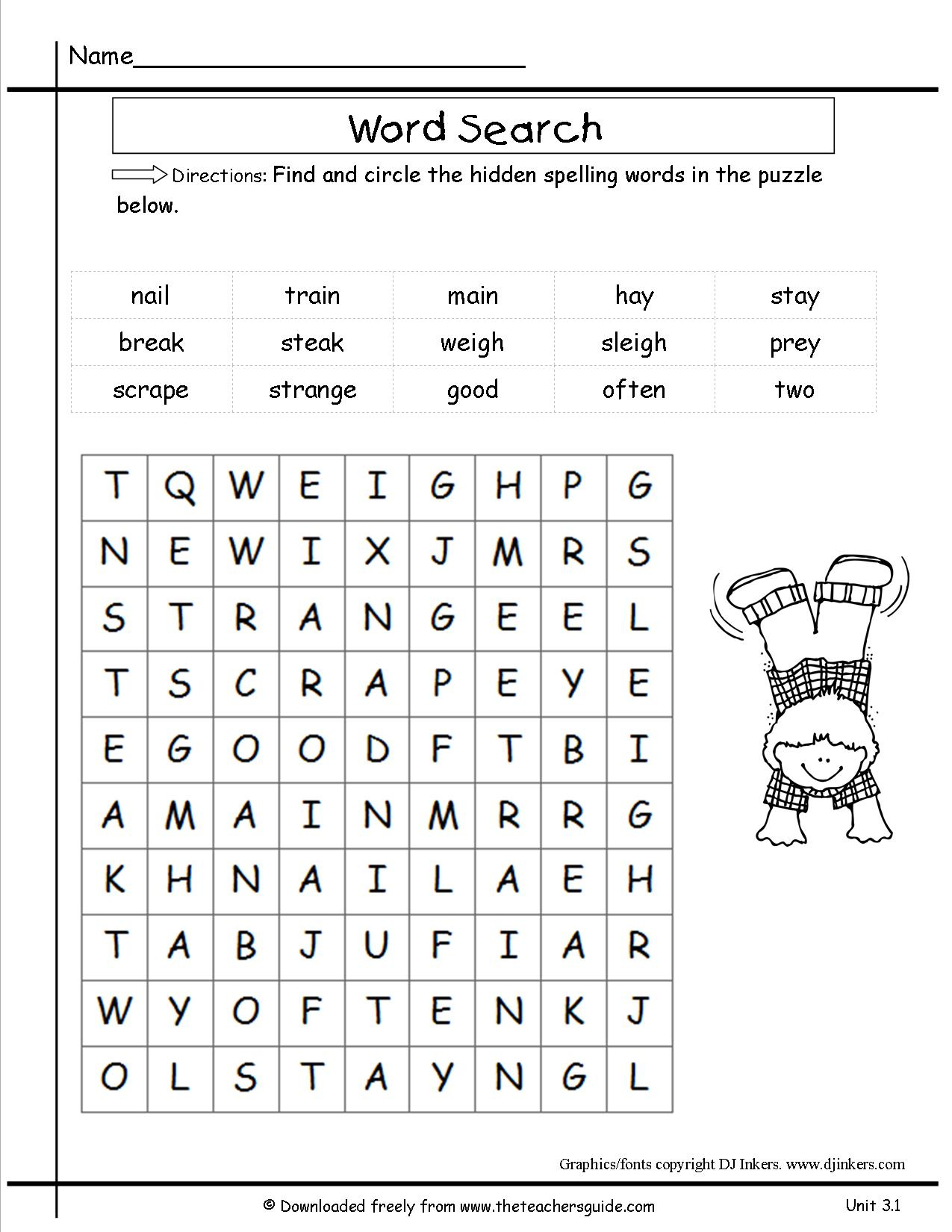 Printable Crossword Puzzles For 2nd Graders Printable Crossword Puzzles Online