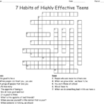 Printable Crossword Puzzles For Teens Printable Template
