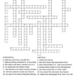 Printable Crossword Puzzles For Tweens Printable