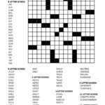 Printable Crossword Puzzles Seattle Times Free Printable