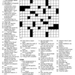 Printable Daily Crosswords For March 2019 Printable