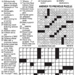 Printable Newspaper Puzzles Printable Crossword Puzzles