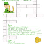 St Patrick S Day Crossword Puzzle Printable St Patrick
