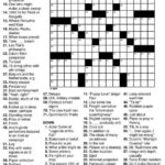 Today S La Times Crossword Printable How To Do This