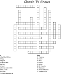 Tv Crosswords Printable Printable Template Free