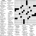 Universal Printable Sunday Crossword Mason Website