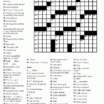 Very Easy Printable Crossword Puzzles Printable