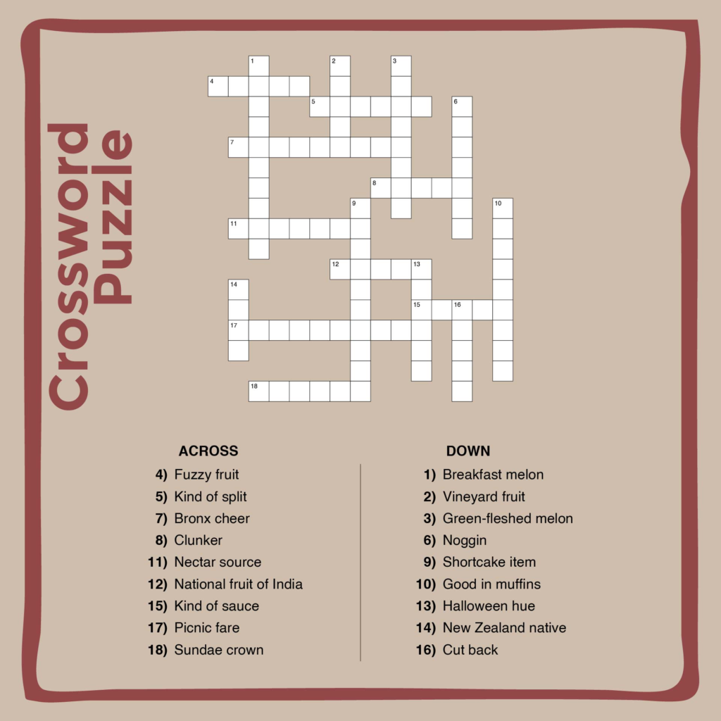 10 Best Printable Crosswords For Adults Printablee