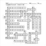 10 Blank Crossword Templates Sample Templates