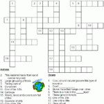 7 Earth Day Crossword Puzzles For 2014