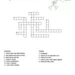 Baby Shower Crossword Free Printable