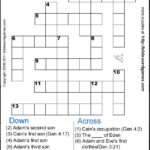 Bible Crossword Bible Crossword Puzzles Bible For Kids