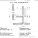 Bill Of Rights Crossword Puzzle Word Db Excel