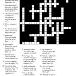 Books Of The New Testament Crossword Puzzle Bible And