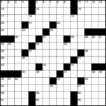 Boston Globe Crossword Puzzle Printable Printable