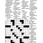 Coloring Coloring Free Large Print Crosswords Easy For