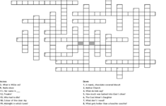 Country Music Crosswords Word Searches Bingo Cards
