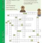 Crossword February Worksheet Free ESL Printable
