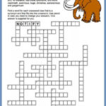 Crossword Printable Puzzle For Challenging Word Play