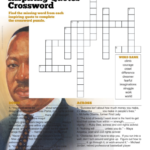 Crossword Puzzle Printable To Celebrate Black History