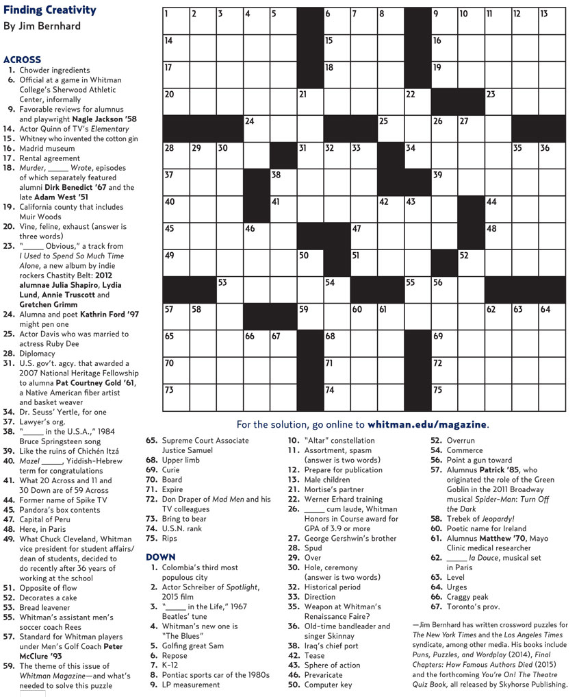 New York Times Saturday Crossword Printable Printable Crossword