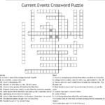 Current Events Crossword WordMint