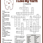 Dental Health Crossword