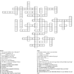 Disney Crossword Puzzles Printable Printable Template 2021