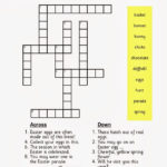 Easter Crossword Free And Printable