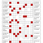 Easy Crosswords 7 Worksheet Free ESL Printable