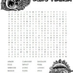 Easy Dinosaur Crossword Puzzle Printable How To Do This