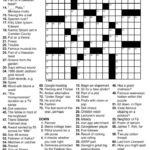 Extra Large Print Crossword Puzzles Educational