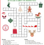 Free Printable Christmas Crossword Puzzles Christmas