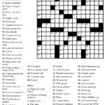 Free Printable Easy Crossword Puzzles Free Printable