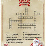 Free Printable Santa Claus Crossword Puzzle Mama Likes This