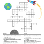 Free Printable Solar System Themed Crossword Puzzle