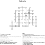 Friends Crossword WordMint