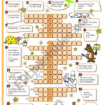 Groundhog Day Crossword ESL Worksheet By Tecus